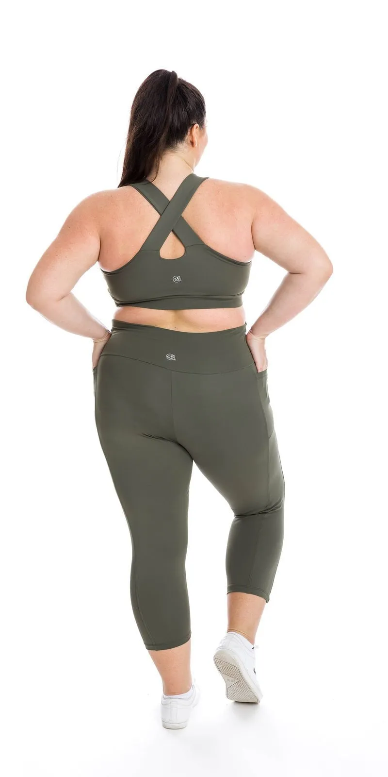 Khaki Body Luxe Compact Bra