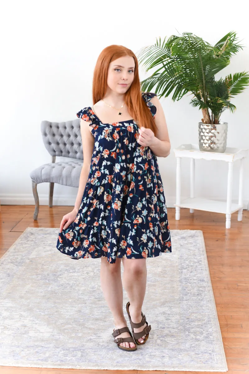 Kristi Floral Mini Dress FINAL SALE