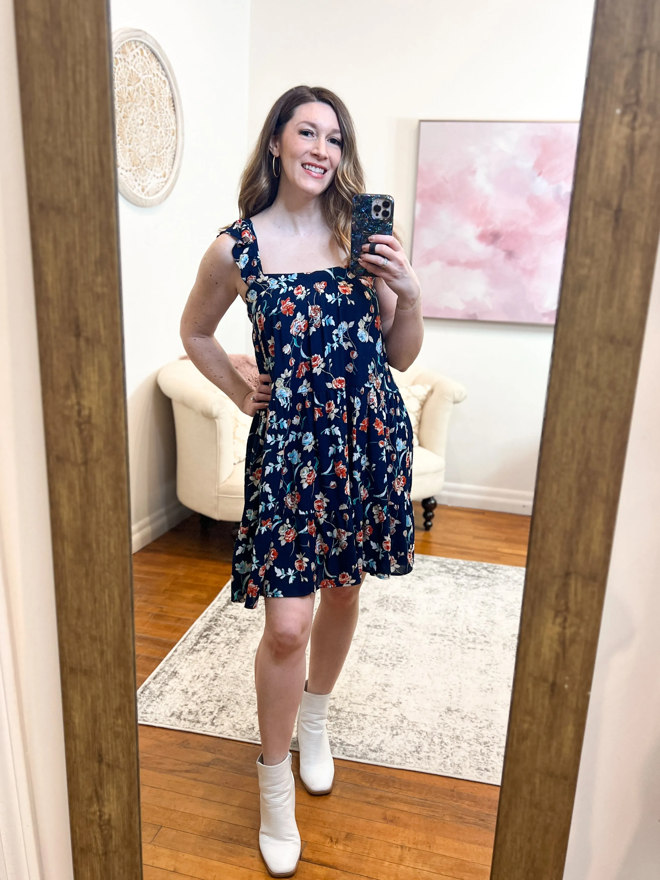 Kristi Floral Mini Dress FINAL SALE