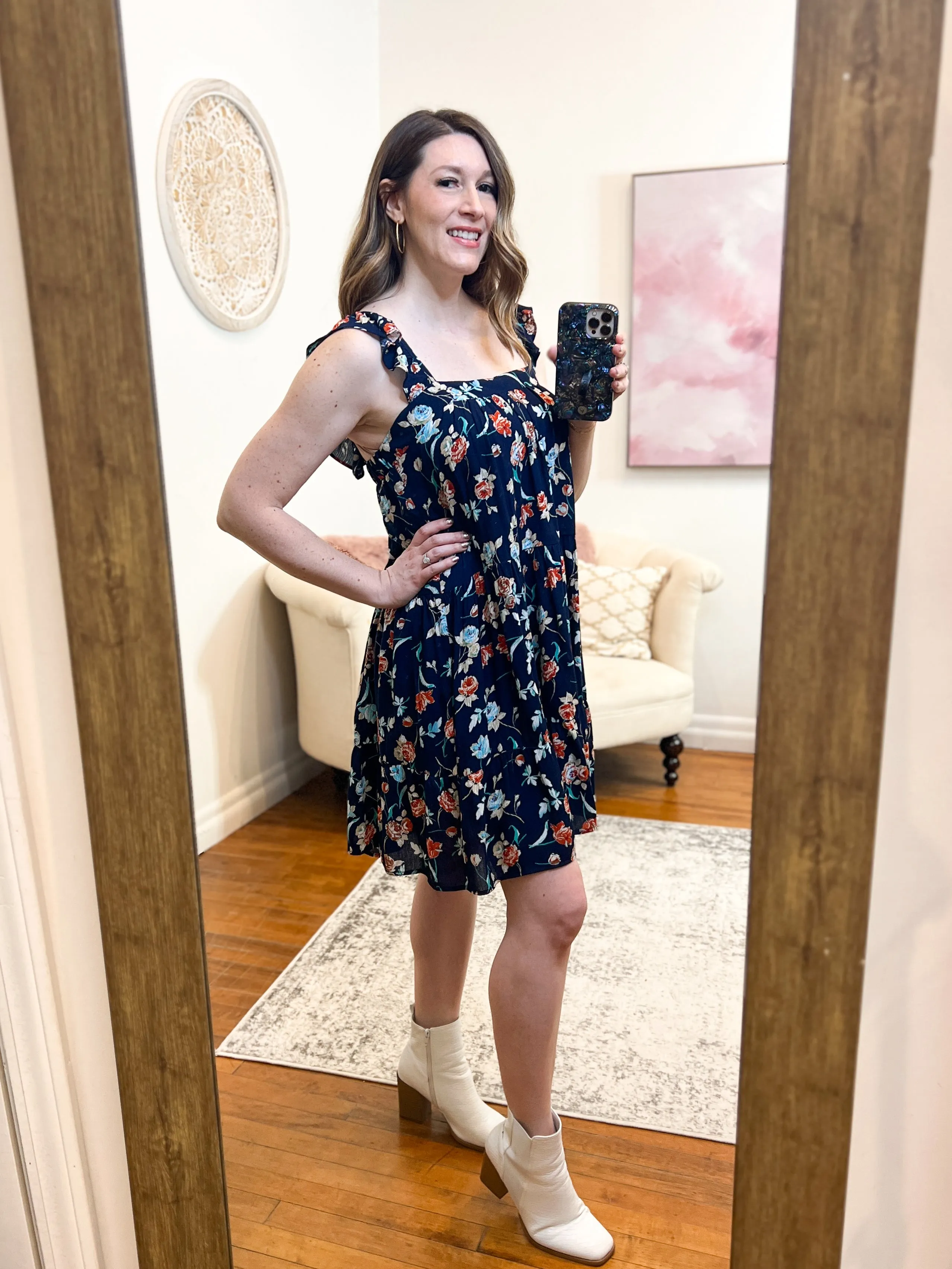 Kristi Floral Mini Dress FINAL SALE