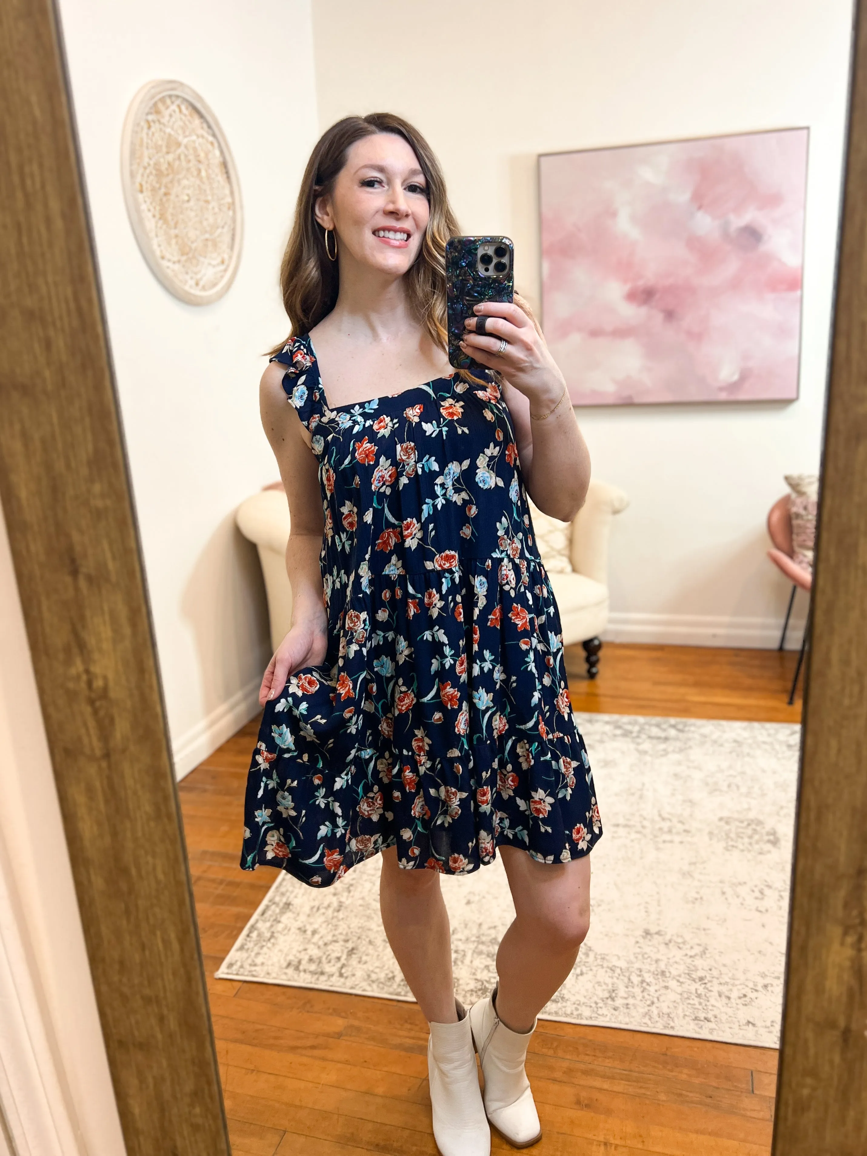 Kristi Floral Mini Dress FINAL SALE