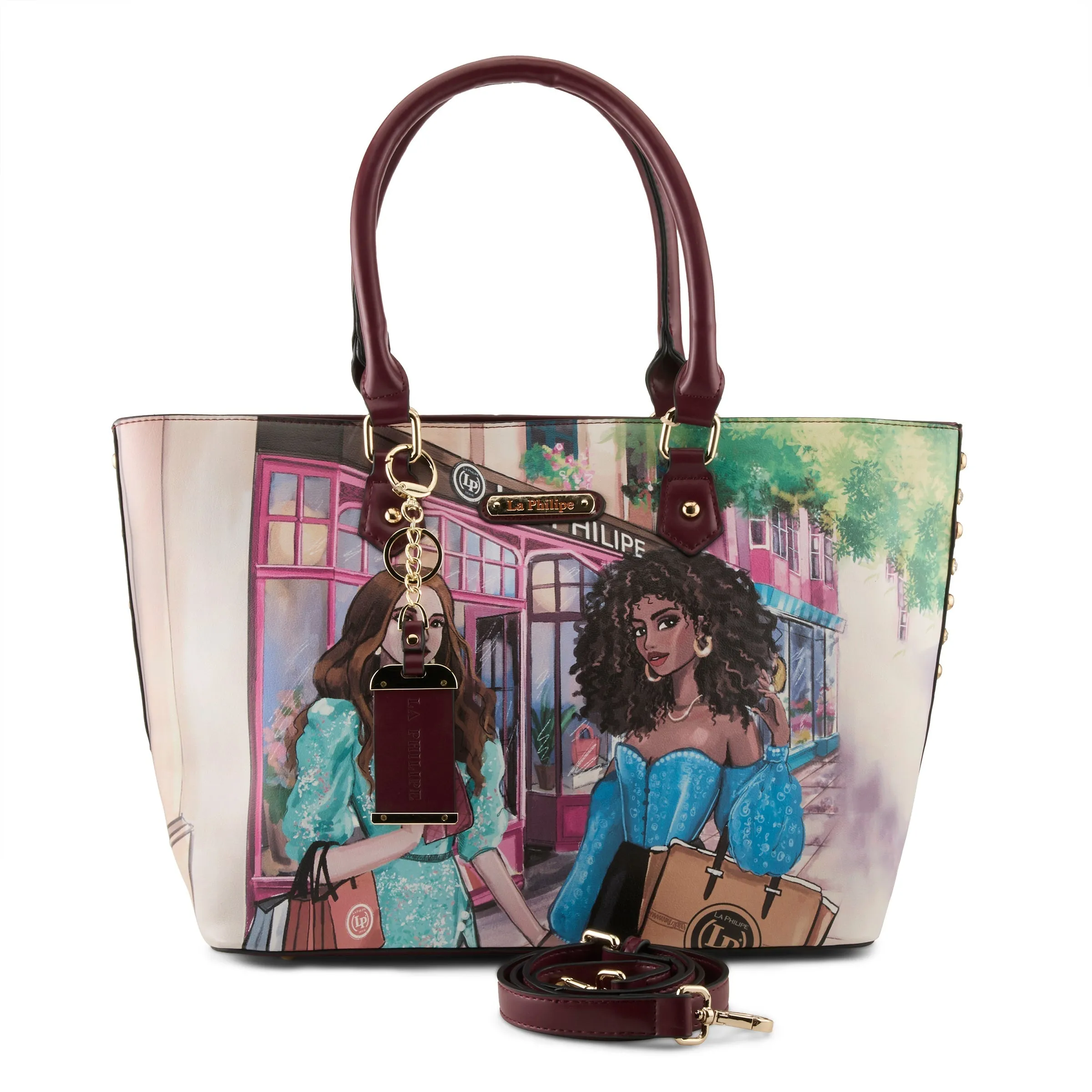 La Philipe Lp1021 5 Shopping In The City Tote Bag