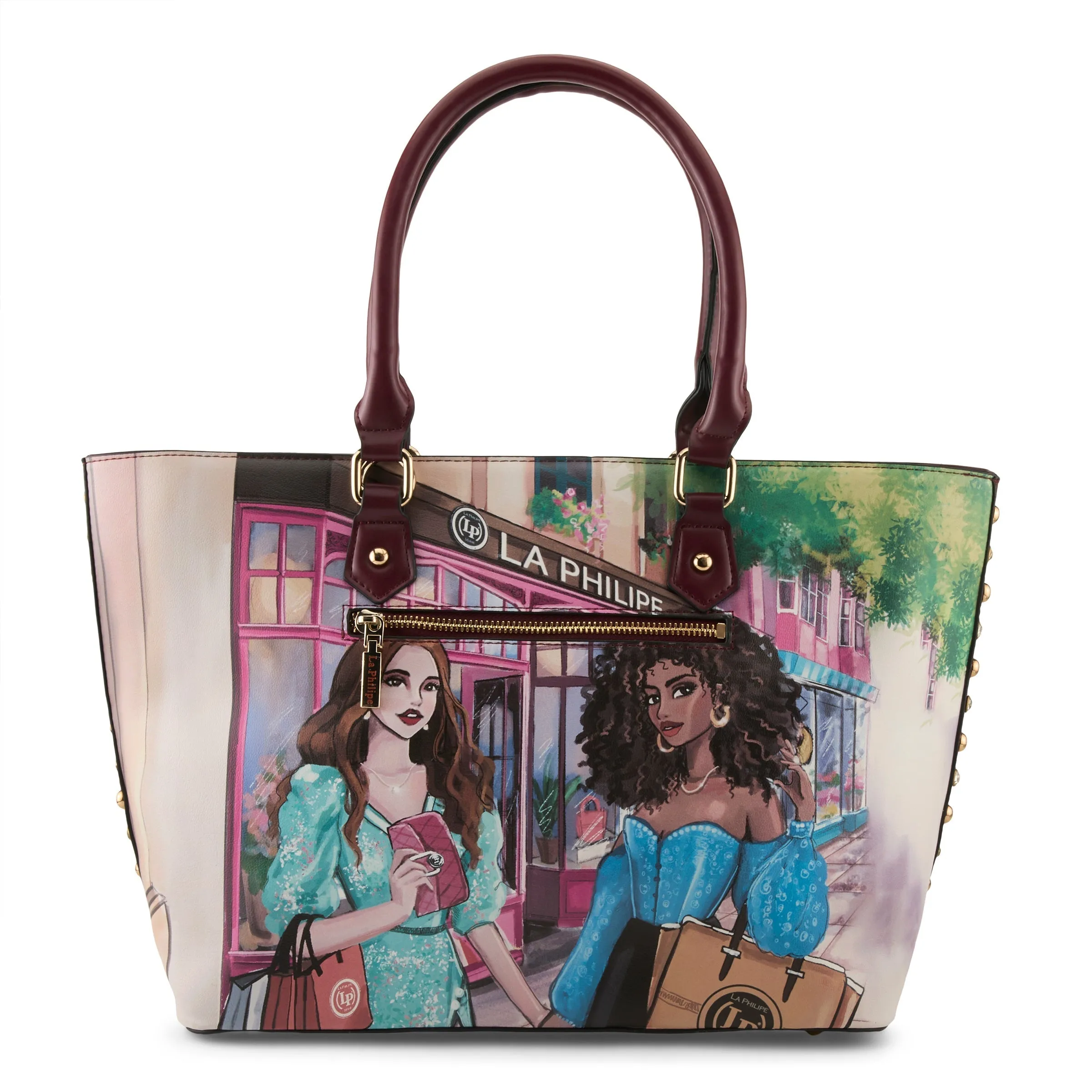 La Philipe Lp1021 5 Shopping In The City Tote Bag