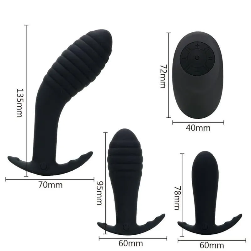 La prostate Plug Anal Vibrant le courber zapette