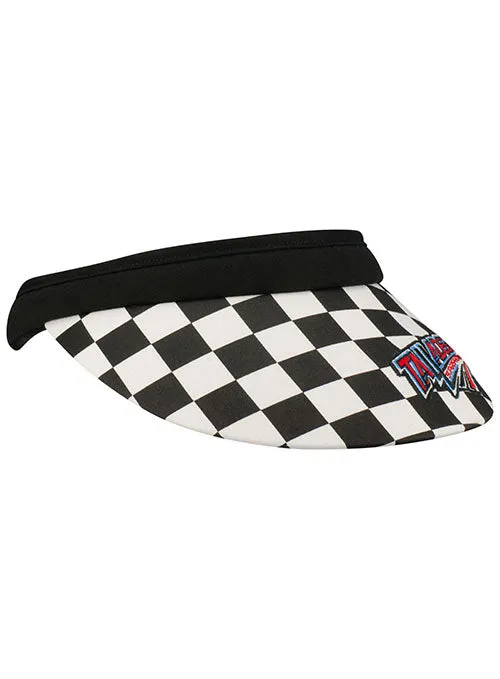 Ladies Talladega Checkered Clip On Visor
