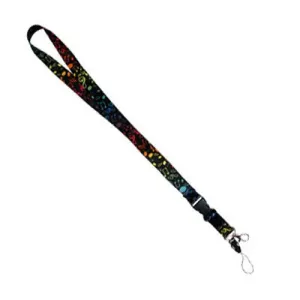 Lanyards Colourful Music Notes