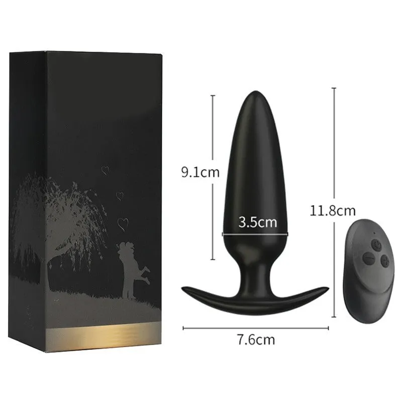 Le Bubbly Gode anal vibrant nervuré