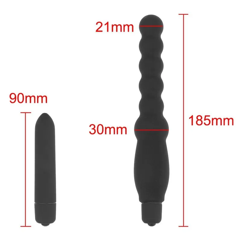 Le Chapelet anal vibrant Bead Stick