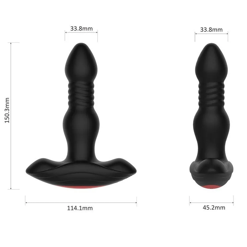 Le Gode anal vibrant lisse