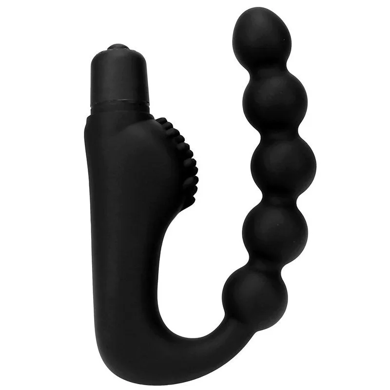 Le Plug anal lourd en silicone en forme d'un chapelet de perle