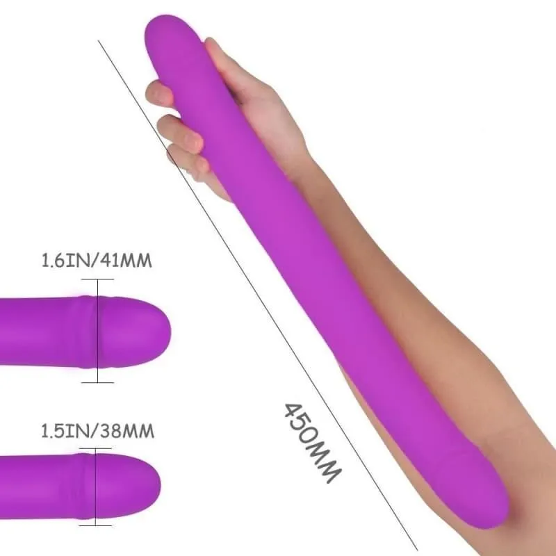 Le Plug Anal Silicone Vibrant double rose