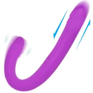 Le Plug Anal Silicone Vibrant double violet
