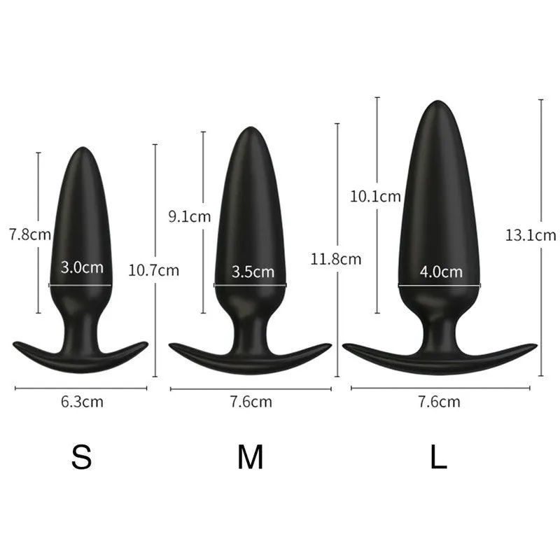 Le Plug anal silicone vibrant Rocket