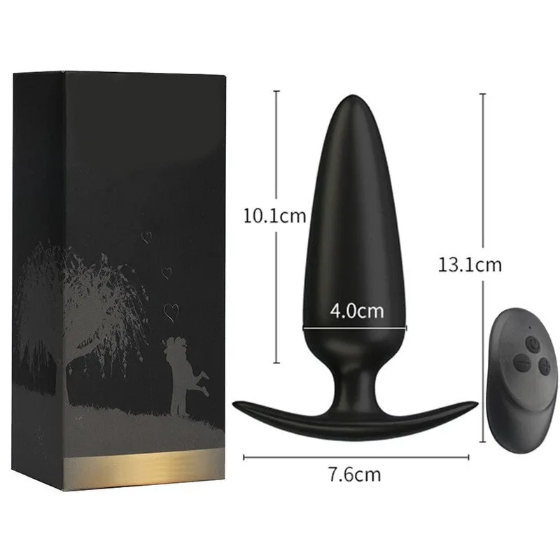 Le Plug anal silicone vibrant Rocket