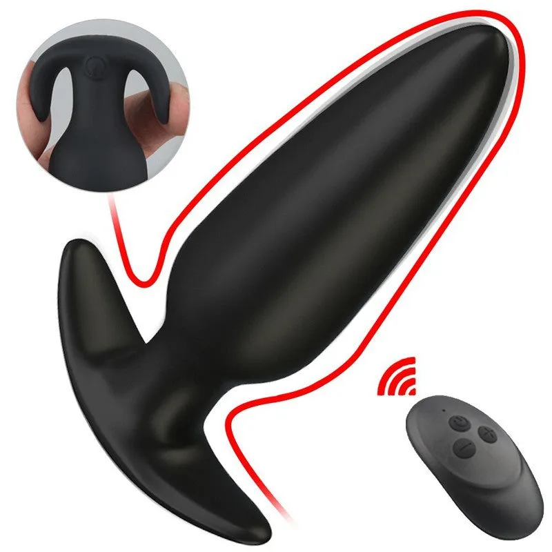 Le Plug anal silicone vibrant Rocket