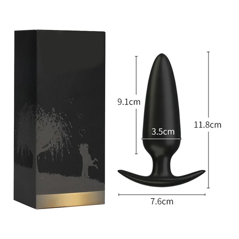 Le Plug anal silicone vibrant Rocket