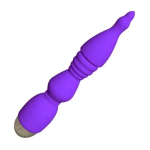 Le Plug Anal Vibrant beads Violet