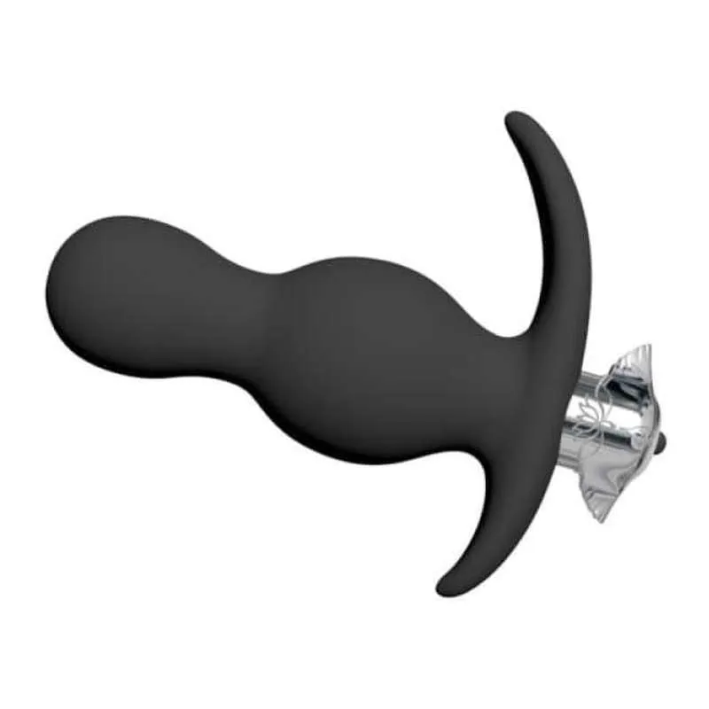 Le Plug Anal Vibrant butt Noir