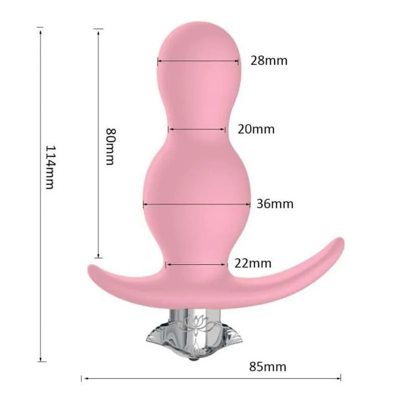Le Plug Anal Vibrant butt Violet