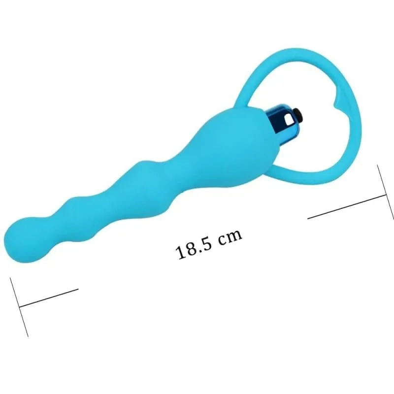 Le Plug Anal Vibrant mini chapelet rose