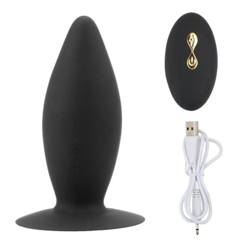 Le Plug Anal Vibrant noir simple