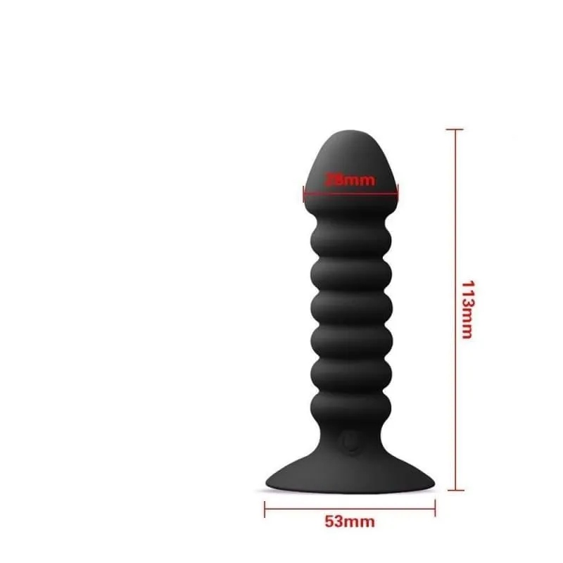 Le Plug Anal Vibrant pénis onduler
