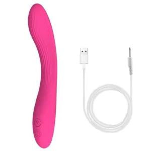 Le Plug Anal Vibrant rose 21cm