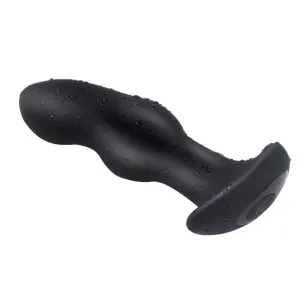 Le Plug Anal Vibrant steel ball noir