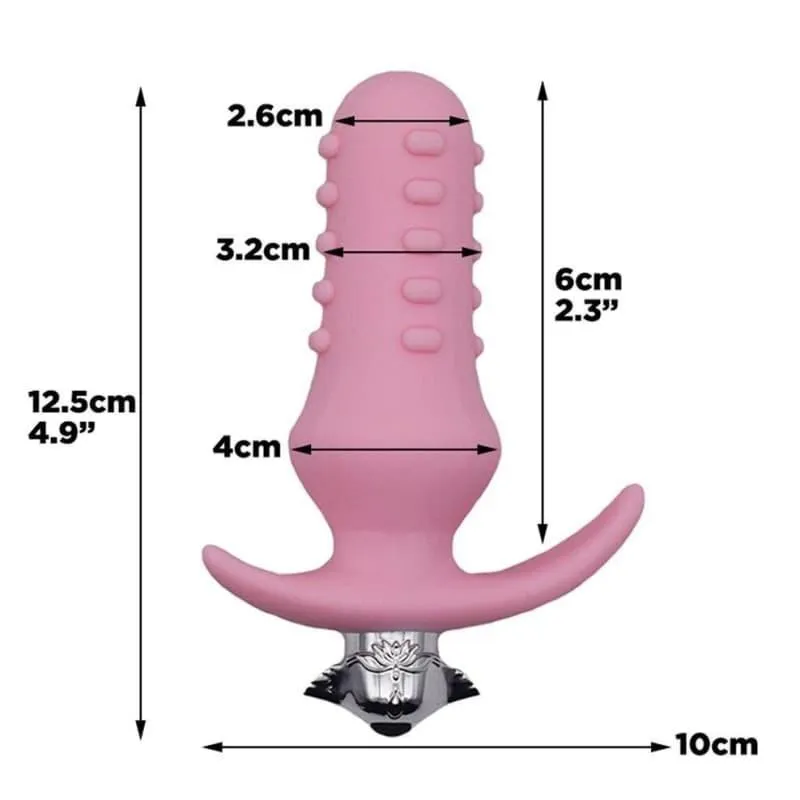 Le Plug Anal Vibrant swip bump Noir