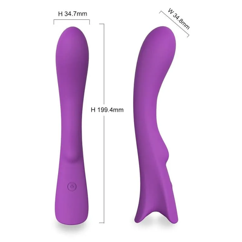 Le Plug Anal Vibrant violet 20cm