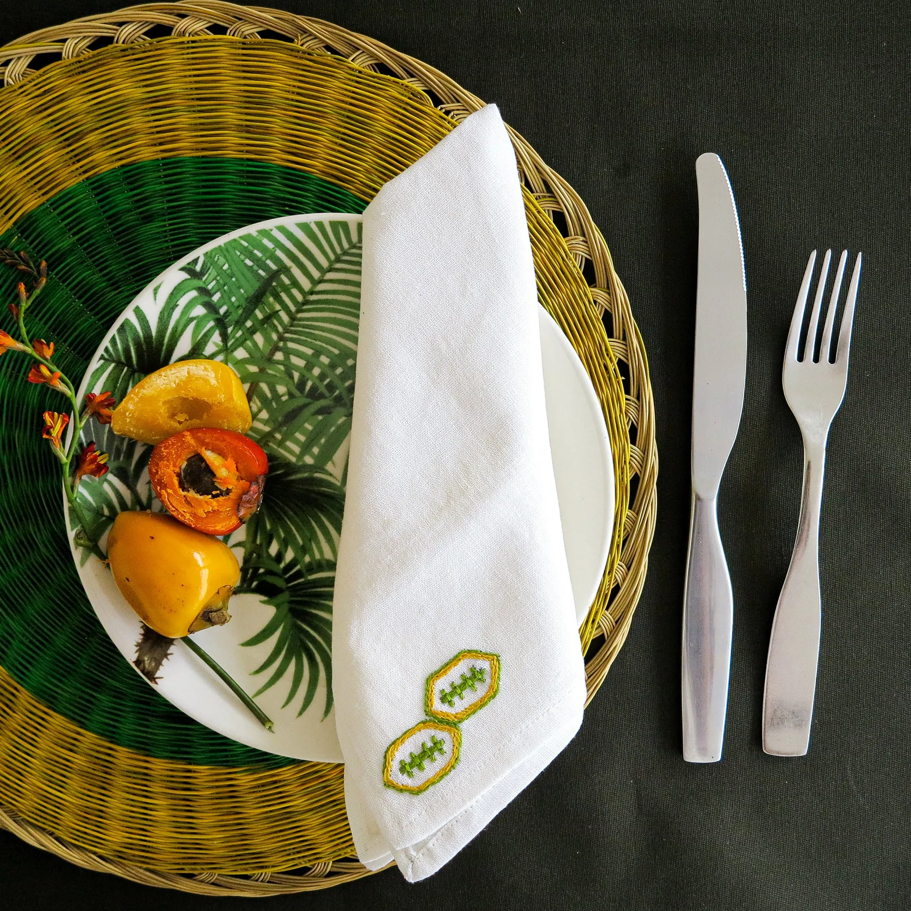 Leaf Napkins Set V1 - 6 UNITS