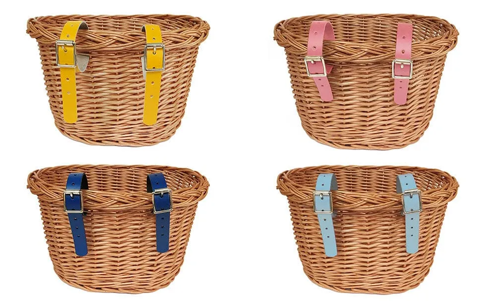 Leather Bike Basket Straps