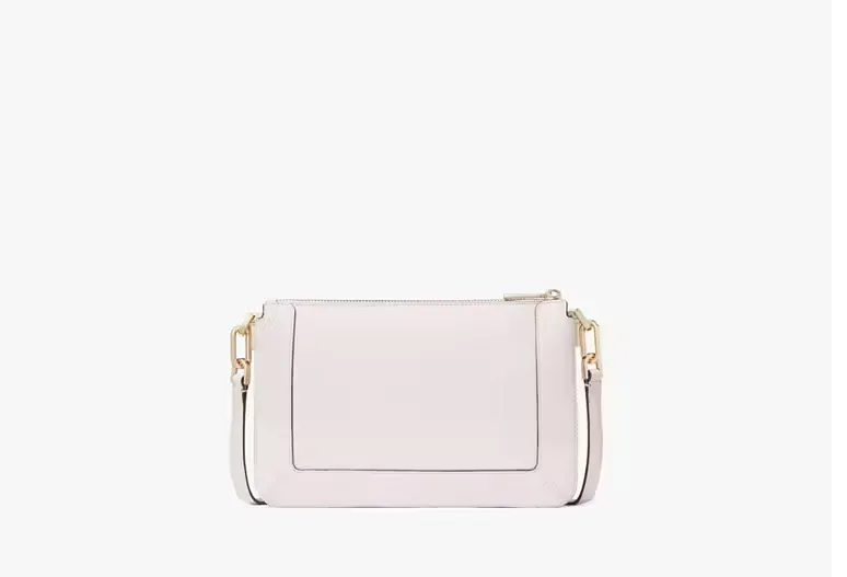 Lena Double Compartment Crossbody Shimmer Pink Kate Spade