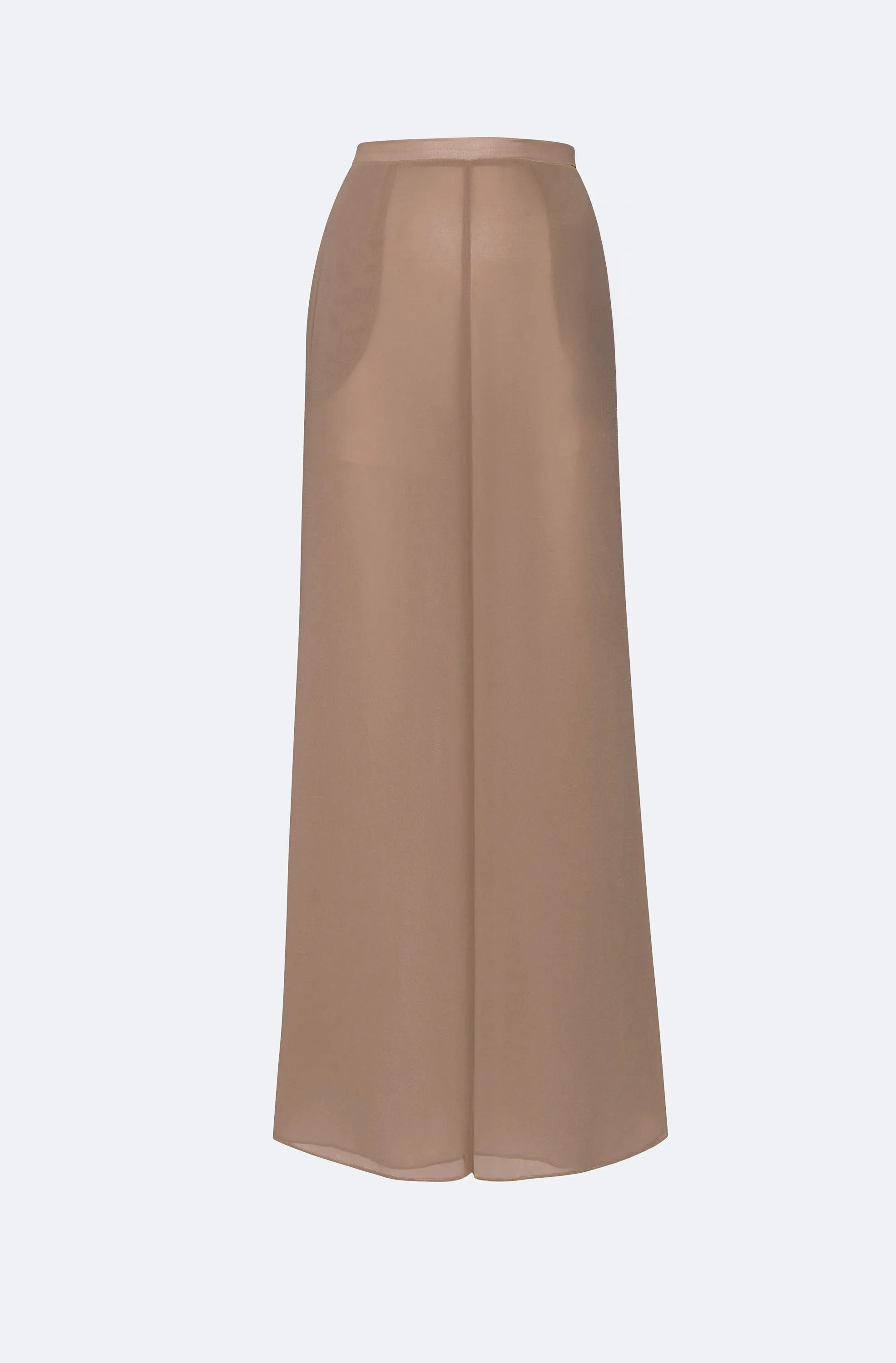 Lightweight Georgette Wide Leg Pant With Pockets