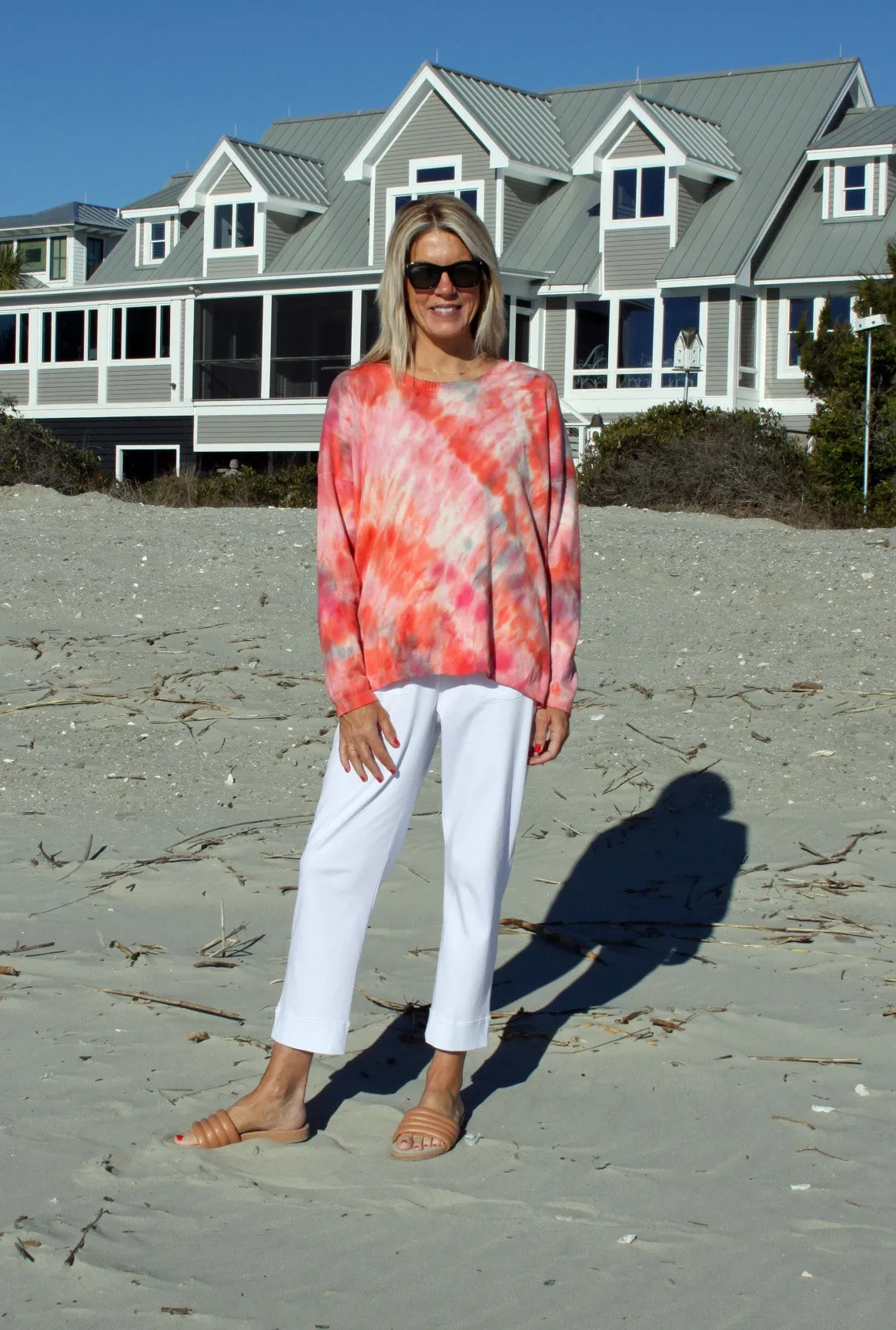 Lightweight Hand Painted Sweater