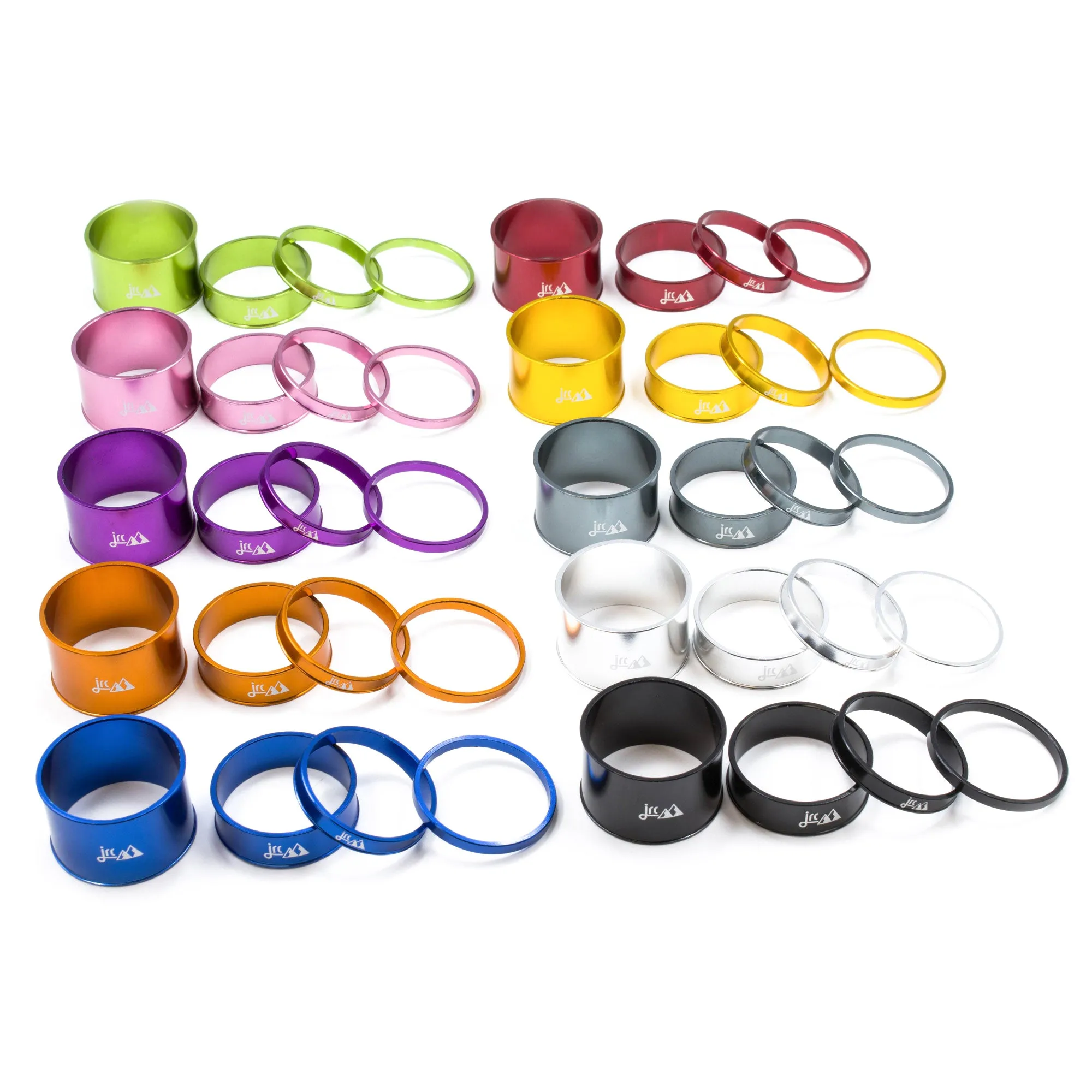 Lightweight Machined Anodised Headset Spacers