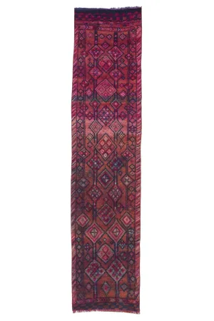 'Lilac' Vintage Turkish Runner- 2'5.5'' x 10'11''