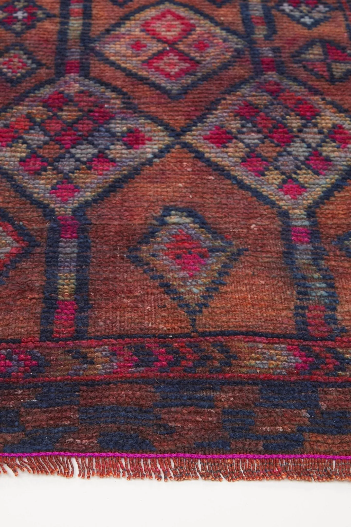 'Lilac' Vintage Turkish Runner- 2'5.5'' x 10'11''