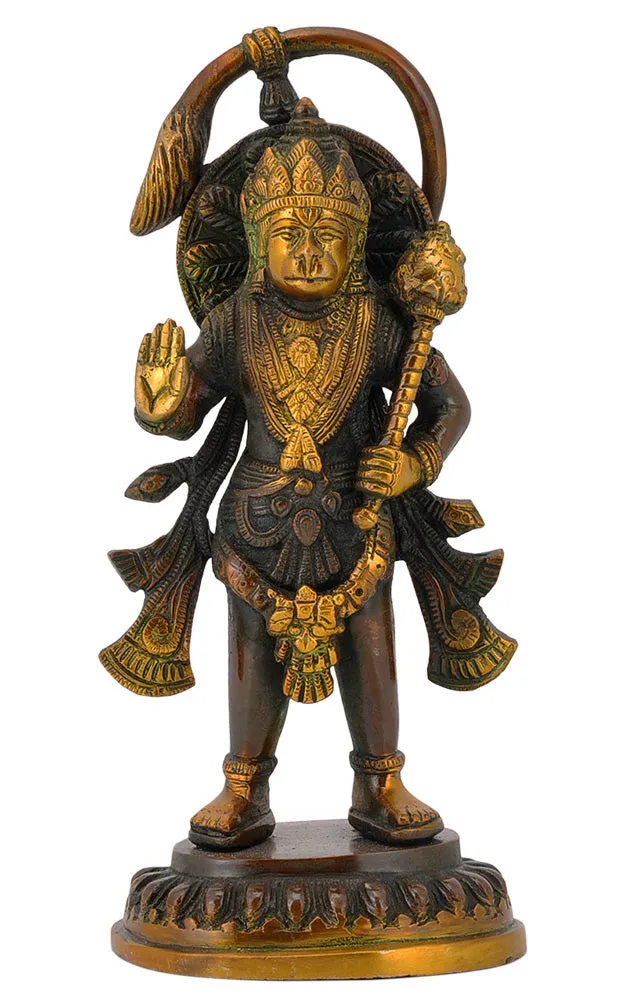 Lord Hanuman - Brass Statue