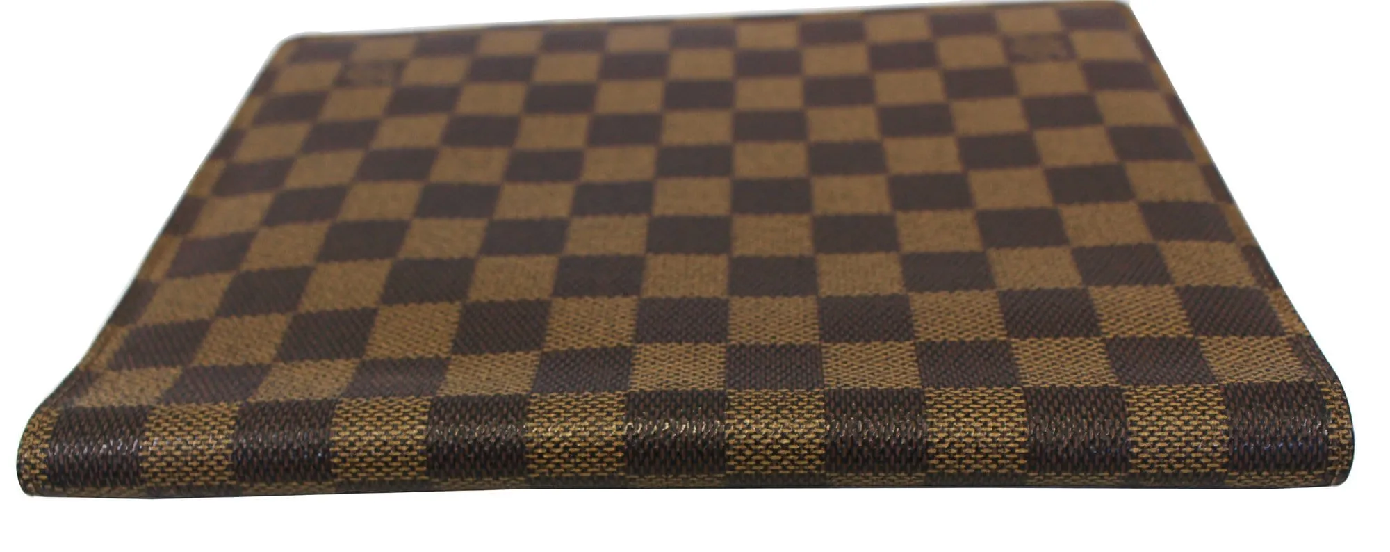 LOUIS VUITTON Agenda Bureau Damier Ebene  Note Cover