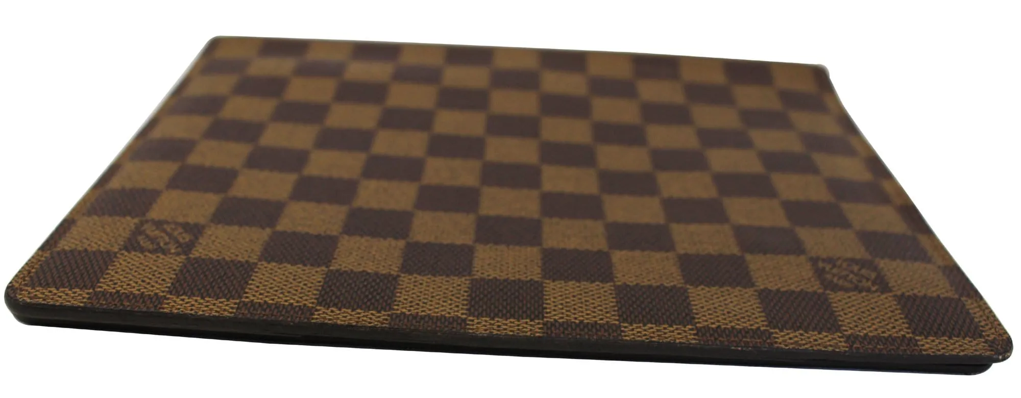 LOUIS VUITTON Agenda Bureau Damier Ebene  Note Cover