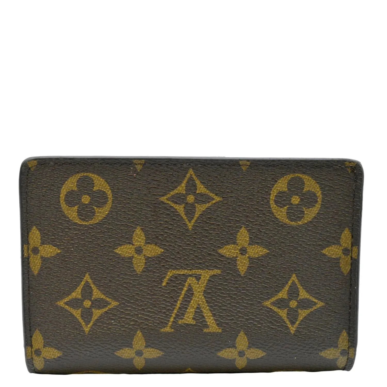 LOUIS VUITTON Juliette Monogram Canvas Wallet Rose pink