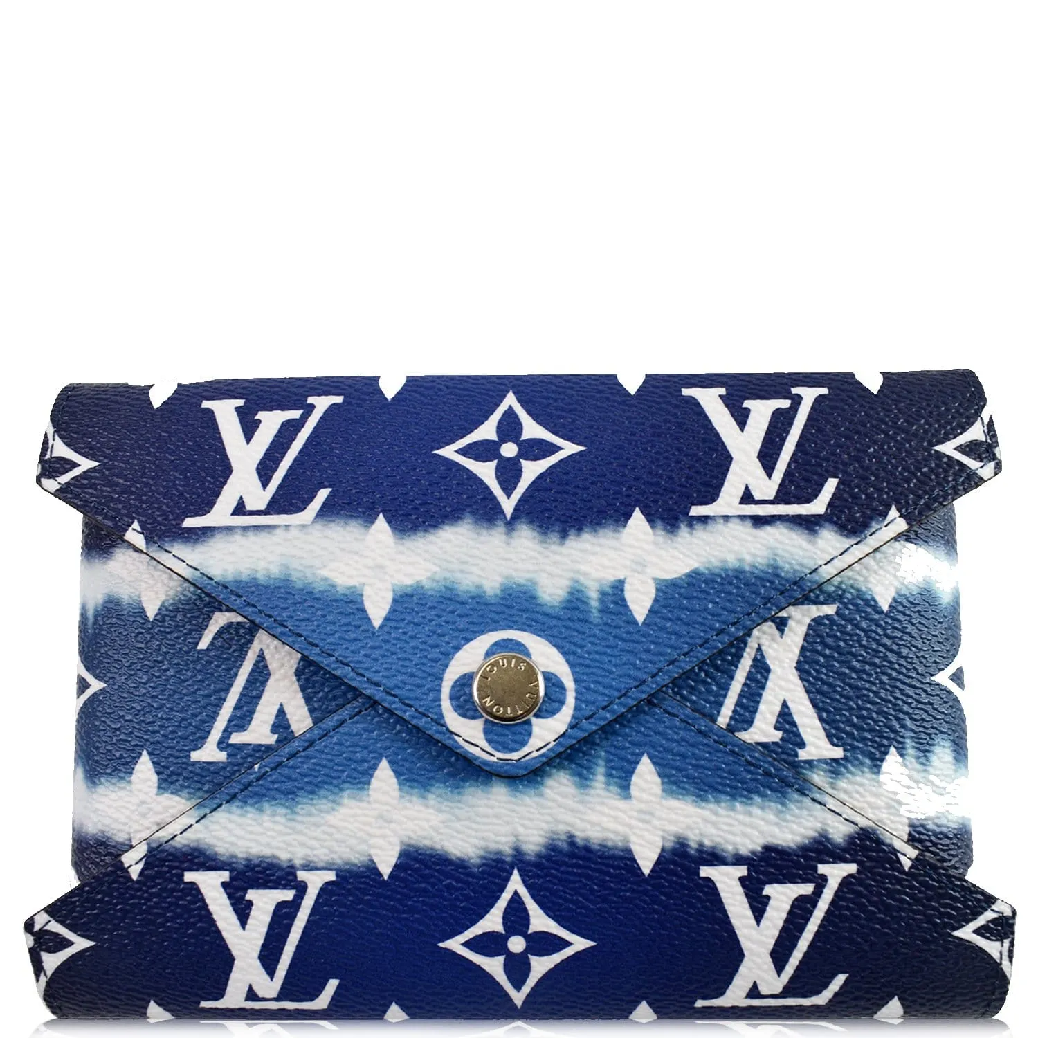 LOUIS VUITTON Kirigami Pochette Medium/Small Monogram Escale Blue/Red - Final Sale