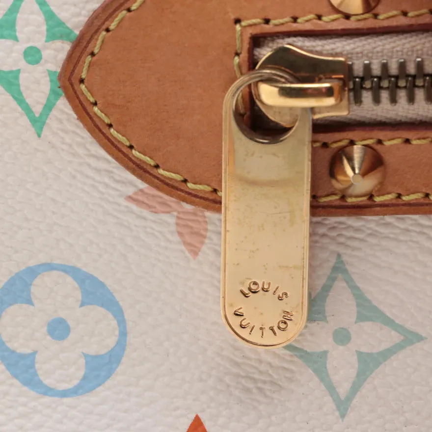 Louis Vuitton x Takashi Murakami Studded Alma PM in Monogram Multicolor