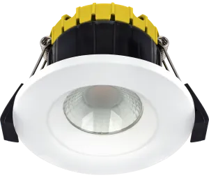 Luceco EFCB60WD2W FType Compact Dim2Warm 6W IP65 Fire Rated Downlight - White