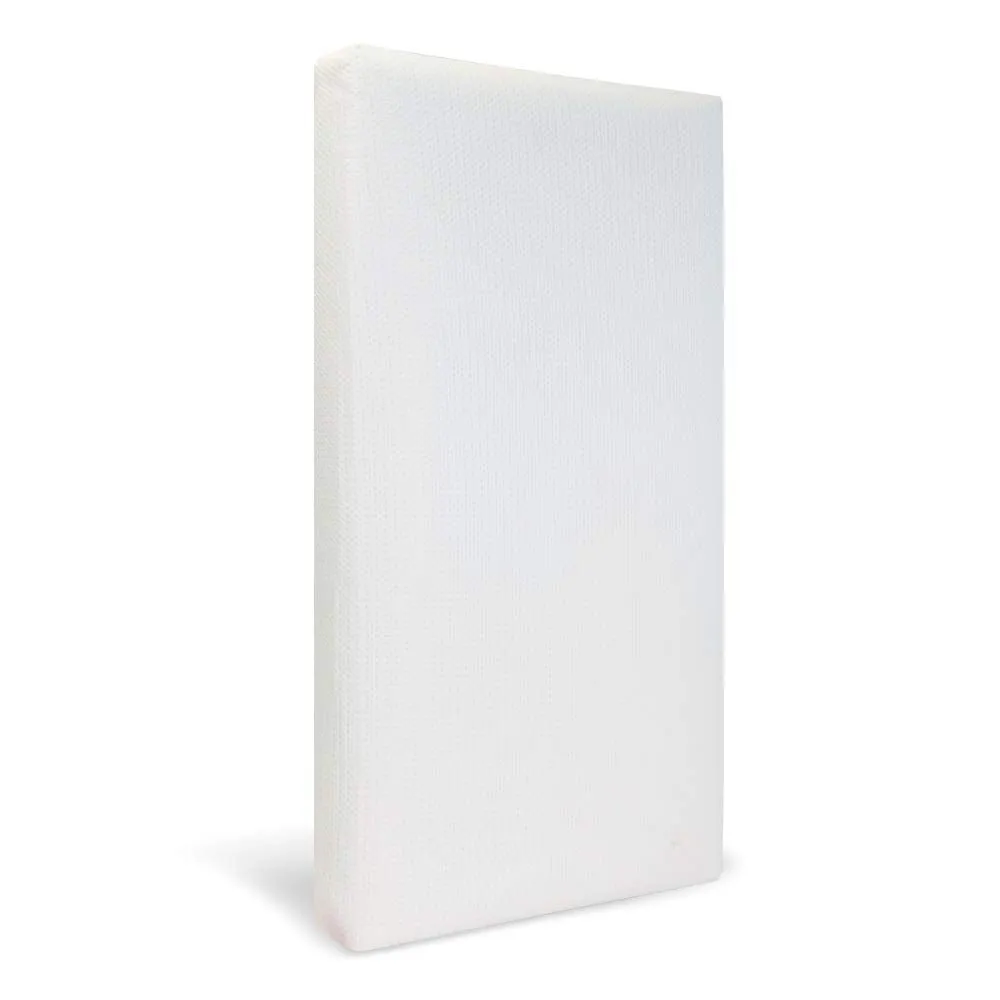 Lullaby Earth Super Lightweight Breeze Crib Mattress - White (LE16 / 2-Stage)