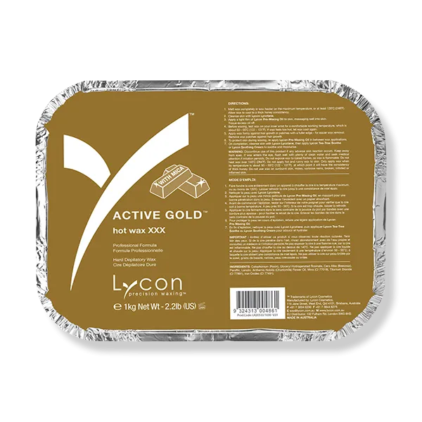 LYCON Hot Wax XXX Active Gold 1kg