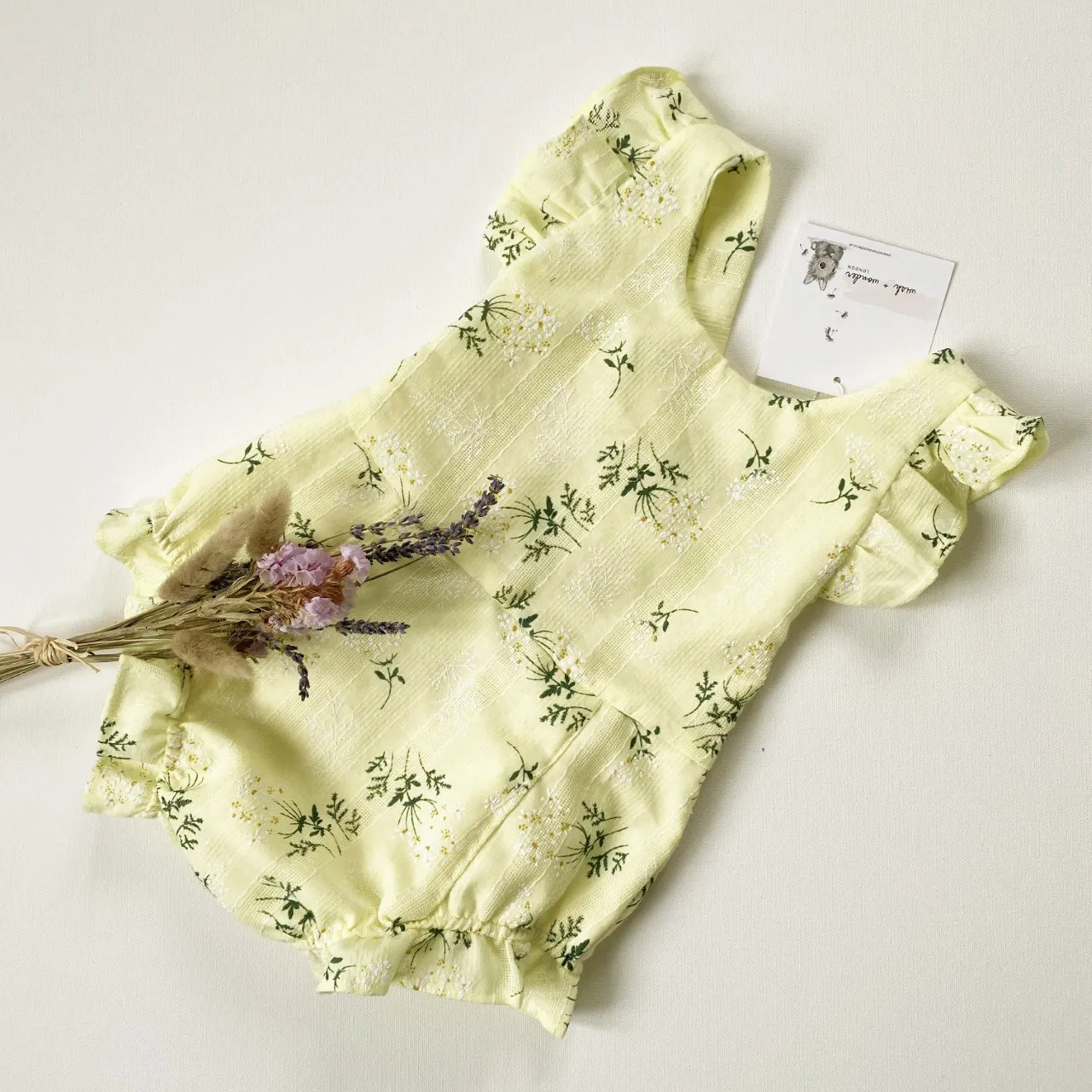 'Made to Order' Frill Romper