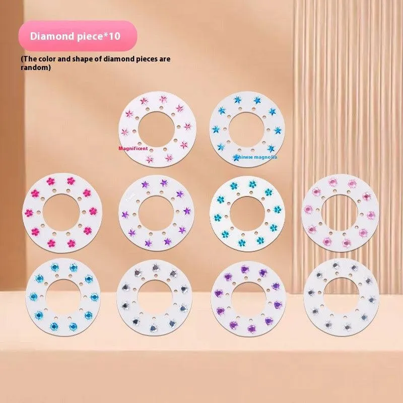 Magic Drilling BlingBling Girls' Rhinestone Sticker Device