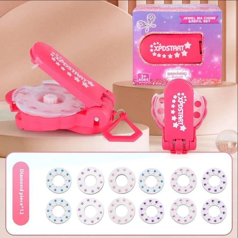 Magic Drilling BlingBling Girls' Rhinestone Sticker Device